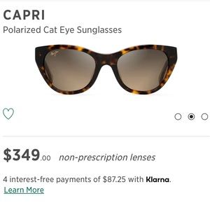 Maui Jim Capri sunglasses